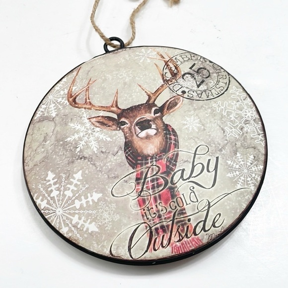 Deer Christmas ornament - Picture 3 of 4